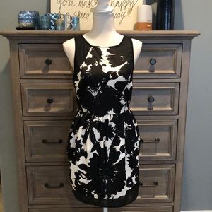 Black and white dress